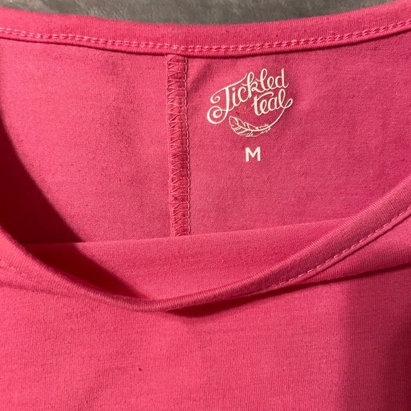 Pink Ruffle Sleeve Top - Picture 5 of 5